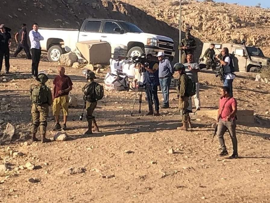 الاحتلال يقمع مسيرة رافضة للاستيطان في الأغوار الشمالية