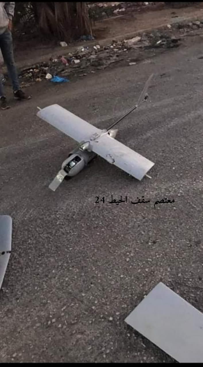 سقوط طائرة إسرائيلية في طوباس بسبب عطل فني