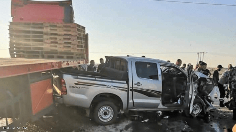 شاهدوا | حادث يودي بحياة زوجين في "الأردن" والأطباء ينقذون "جنينين"