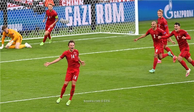 بالصور: إنجلترا تخمد ثورة الدنمارك وتنتقل لنهائي يورو 2020