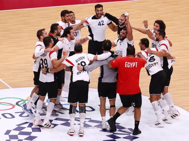 بالصور: يد مصر تقهر السويد وتبلغ ربع نهائي الأولمبياد