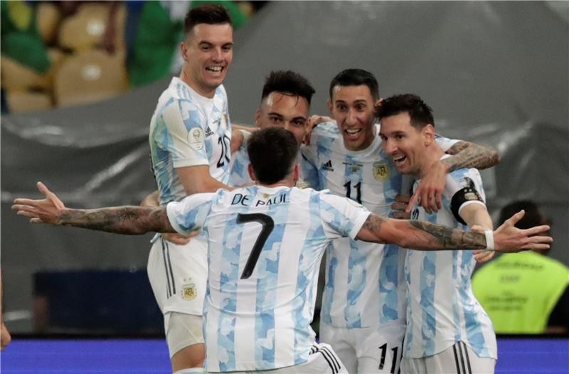 بالصور.. دي ماريا يقود الأرجنتين للتتويج بكوبا أمريكا