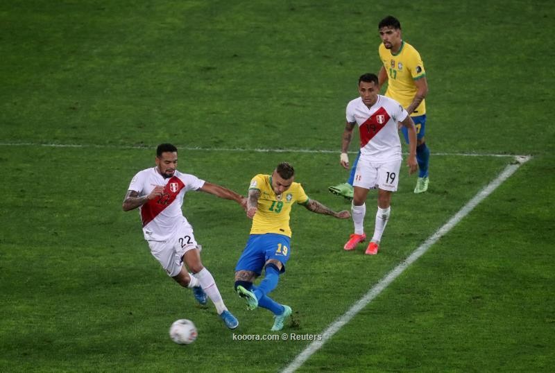 بالصور: نيمار يرسم لوحة الانتصار ويحمل البرازيل لنهائي كوبا اميركا
