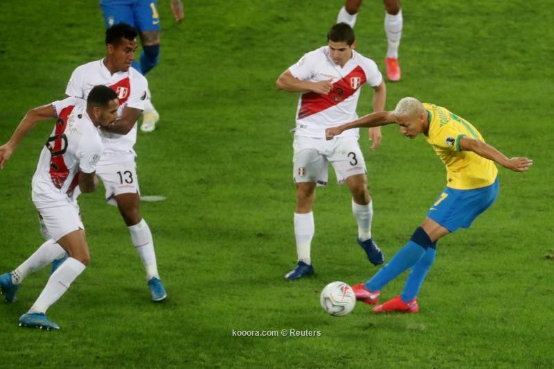 بالصور: نيمار يرسم لوحة الانتصار ويحمل البرازيل لنهائي كوبا اميركا