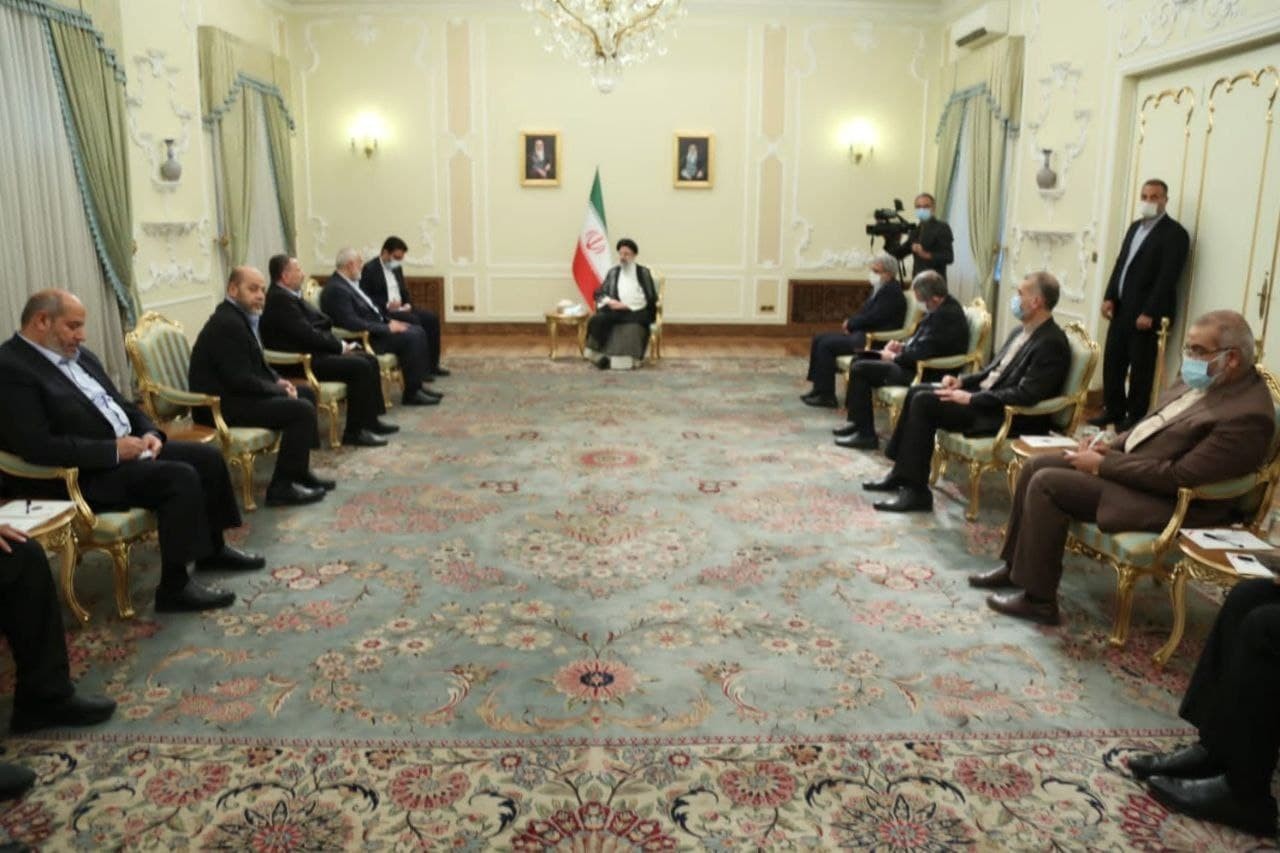 النخالة يبحث مع الرئيس الإيراني الجديد آخر المستجدات الفلسطينية