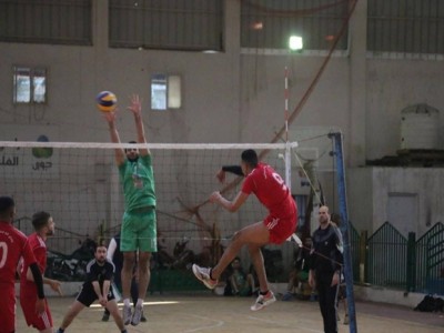 بالصور : خدمات جباليا يهزم الصداقة بثلاثة أشواط نظيفة في نهائي دوري الطائرة