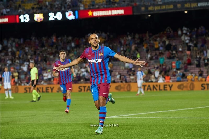 بالصور: برشلونة يخمد انتفاضة سوسيداد برباعية