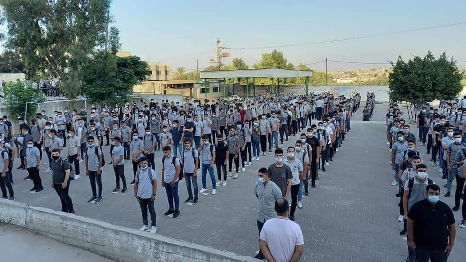 كوفيد 19 يتصاعد مع بدء العام الدراسي الجديد بغزة 