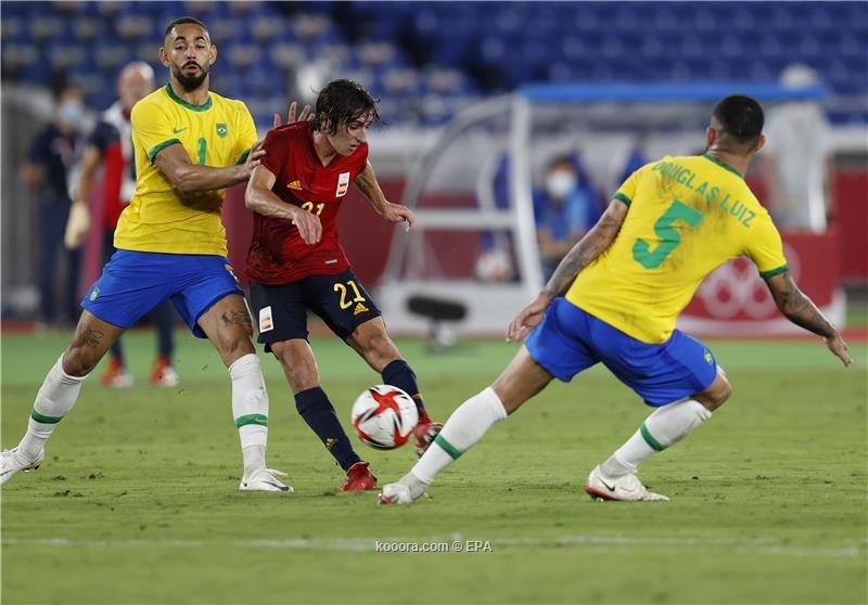 بالصور: البرازيل تصعق إسبانيا وتحتفظ بالعرش الأولمبي