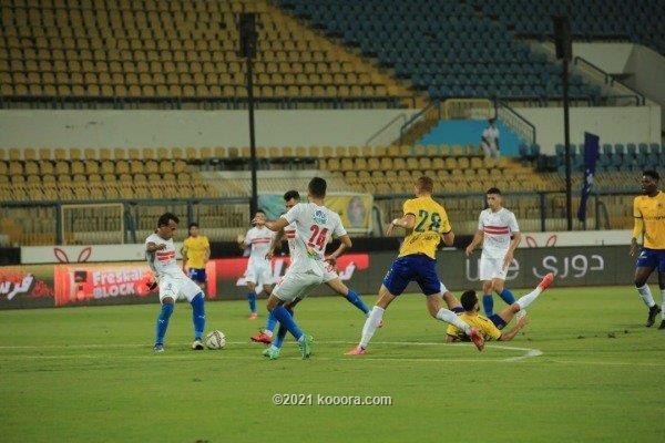 بالصور: الزمالك يعبر الإسماعيلي ويعزز صدارة الدوري المصري
