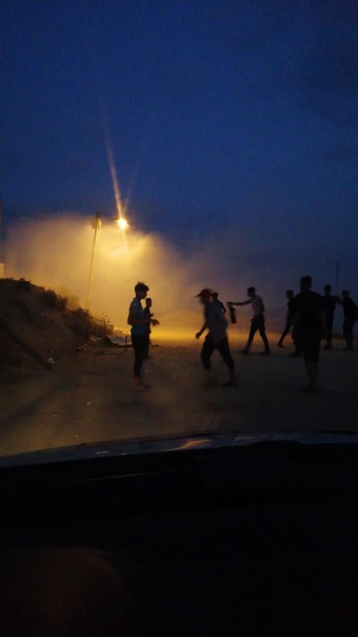 شاهد: بدء فعاليات الإرباك الليلي على حدود غزة