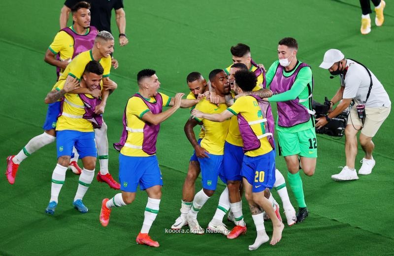 بالصور: البرازيل تصعق إسبانيا وتحتفظ بالعرش الأولمبي