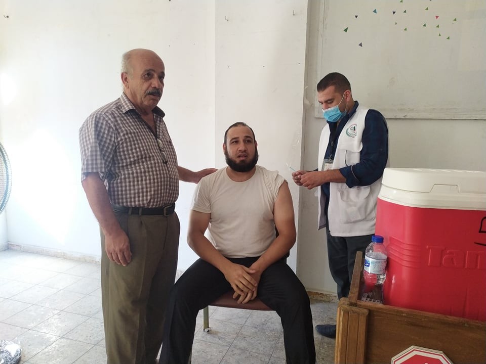 اللجنة الأولمبية تنظم حملة تطعيم للرياضيين في قطاع غزة