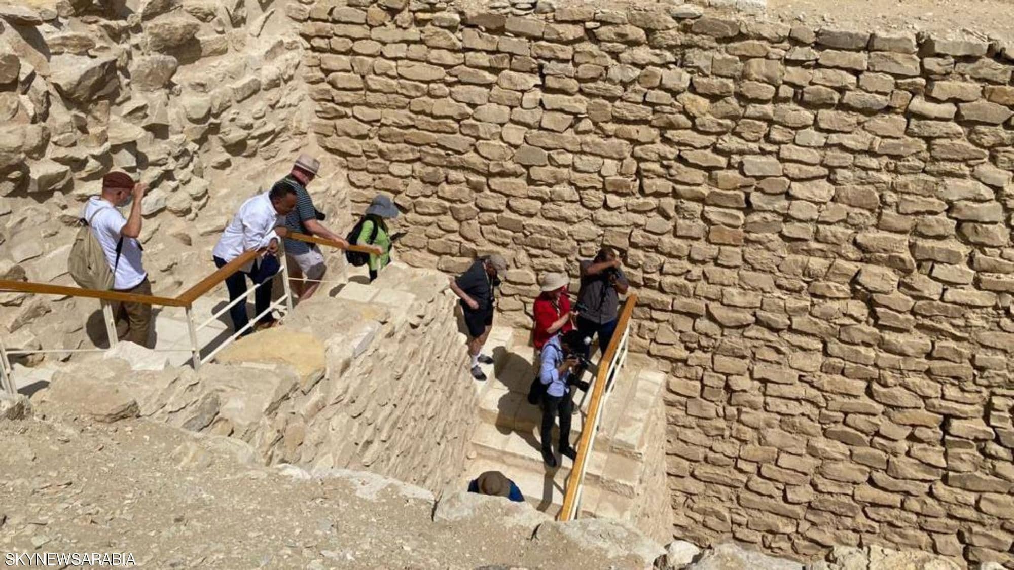 شاهدوا: افتتاح مقبرة الملك "زوسر" في سقارة بمصر