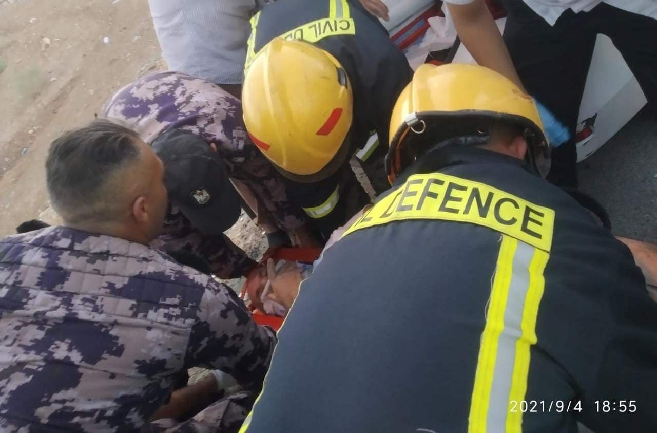 إصابة 10 مواطنين بجروحٍ مختلفة إثر حادث سير في أريحا