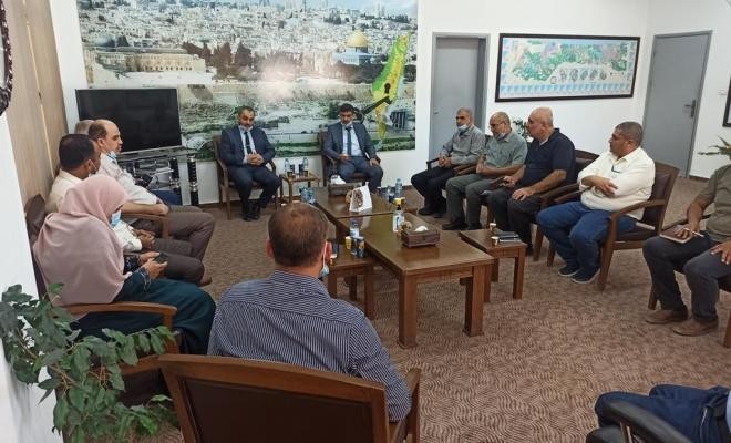 تفاصيل لقاء الغصين مع وكيل وزارة الزراعة بغزة