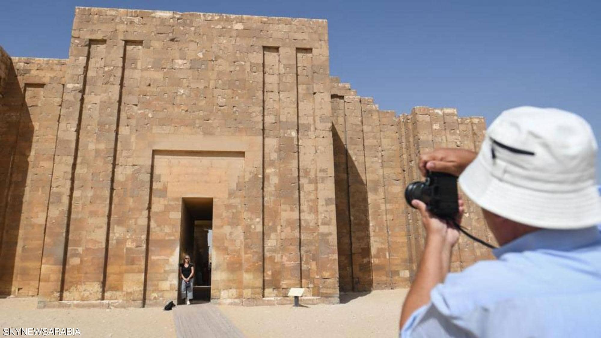 شاهدوا: افتتاح مقبرة الملك "زوسر" في سقارة بمصر