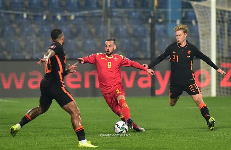 بالصور : الجبل الأسود تحرم هولندا من فرصة حسم التأهل للمونديال