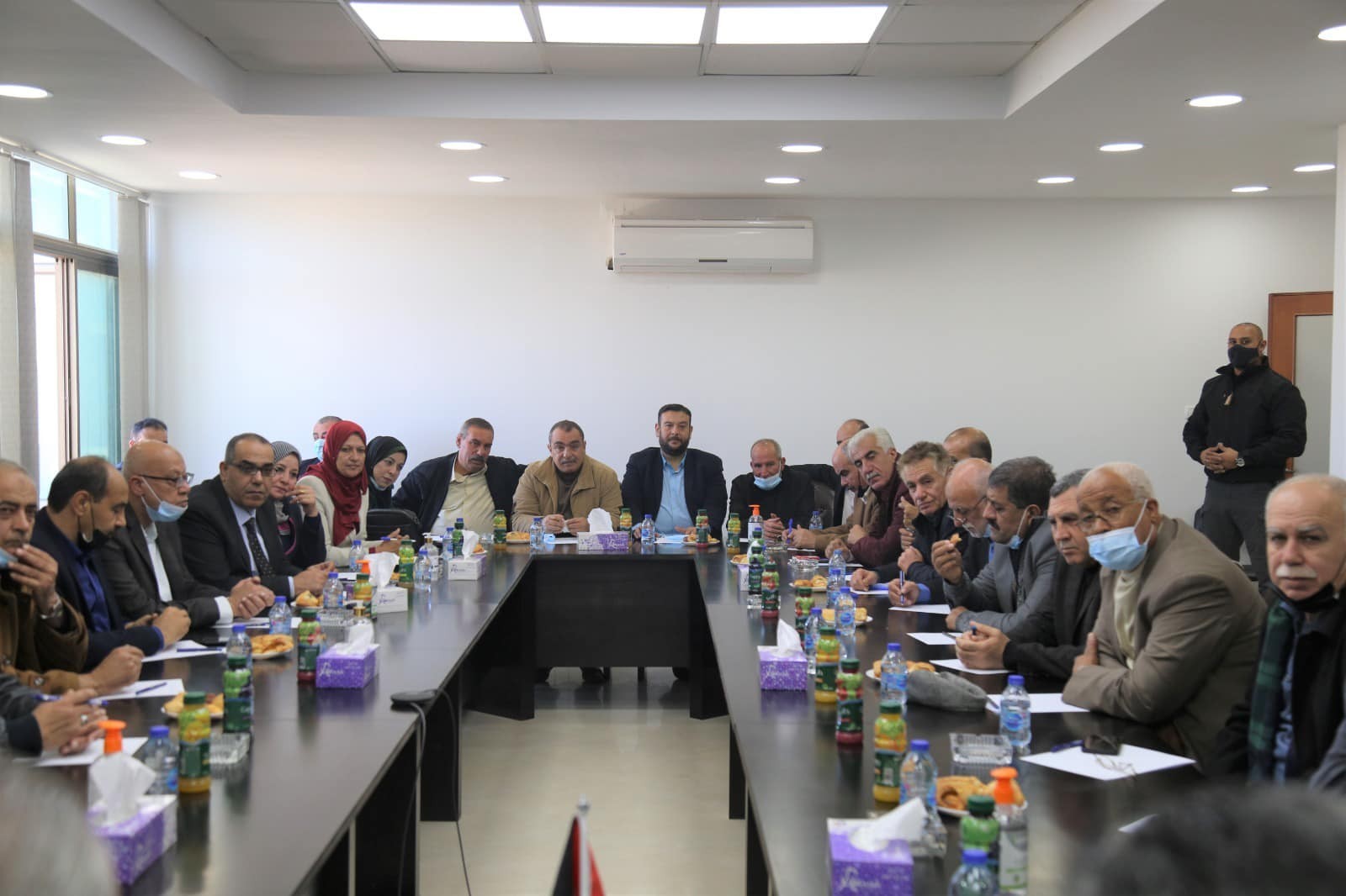 تفاصيل لقاء حسين الشيخ بأقاليم قطاع غزة