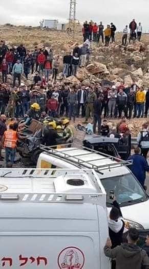 وفاة فلسطينيين و"إسرائيلي" وإصابة 3 آخرين إثر حادث سير غرب رام الله