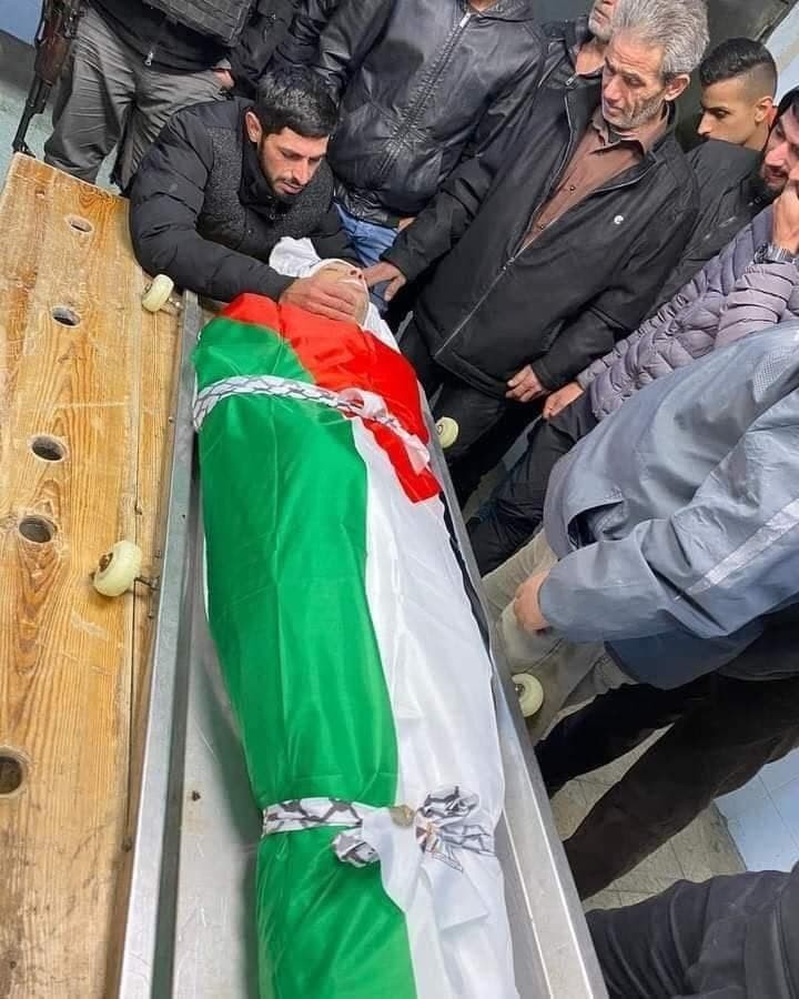 تشييع جثمان الطالب مهران خليلية في جنين