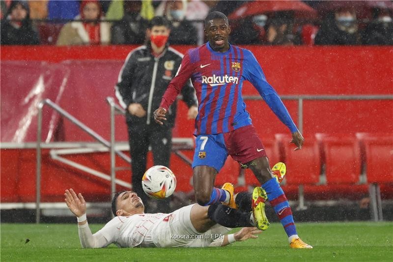 بالصور.. برشلونة يعطل إشبيلية ويرسل هدية لريال مدريد