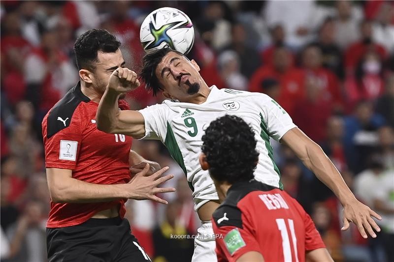 بالصور: تعادل بطعم الفوز لمصر أمام الجزائر