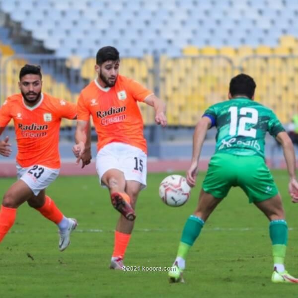 بالصور : المصري البورسعيدي يسقط فاركو بهدف حمودي