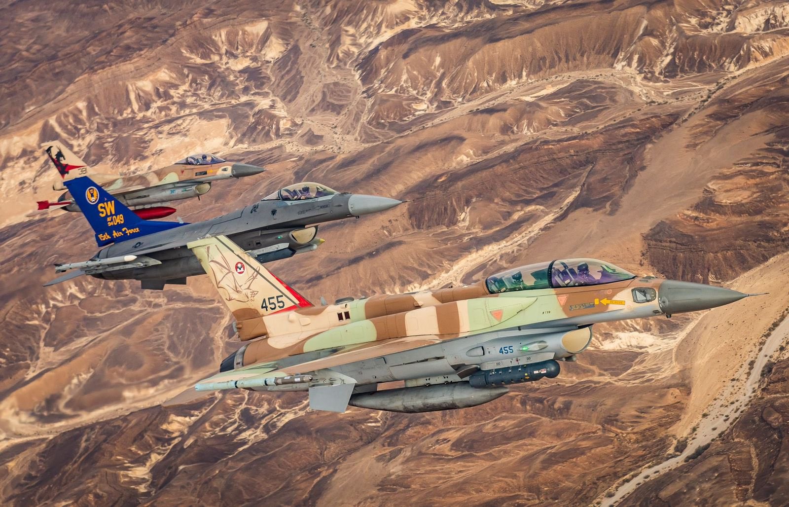 سلاح الجو الإسرائيلي يُنهي تدريبًا مشتركًا مع القوات الأمريكية