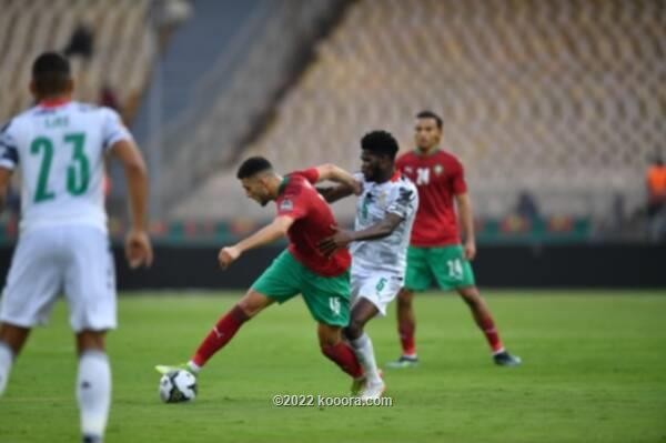 بالصور.. المغرب يهزم غانا برصاصة بوفال