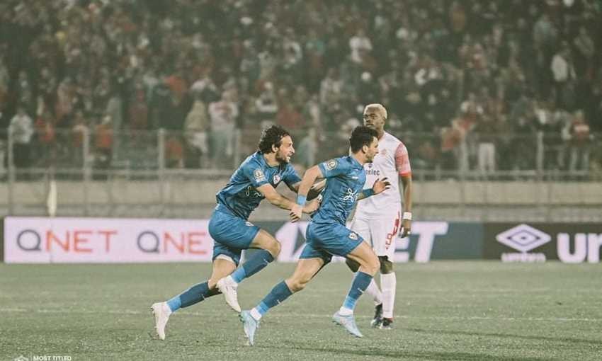 بالصور : الوداد يضع الزمالك على شفا الخروج بثلاثية في دوري الأبطال