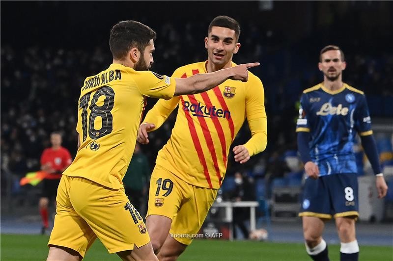 بالصور.. برشلونة يدك شباك نابولي ويواصل رحلته الأوروبية