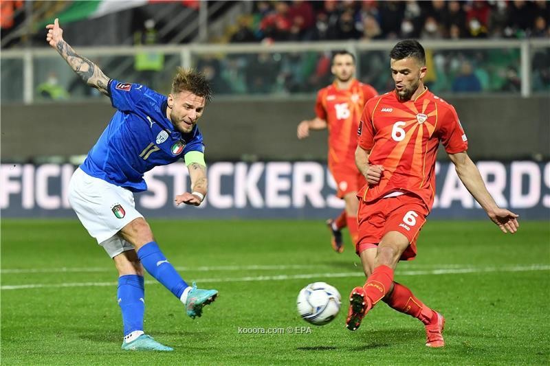 بالصور: إيطاليا خارج كأس العالم برصاصة مقدونيا