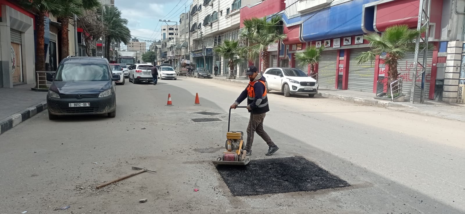 شاهد.. بلدية غزة تنجز أعمال صيانة متفرقة خلال الأسبوع الماضي