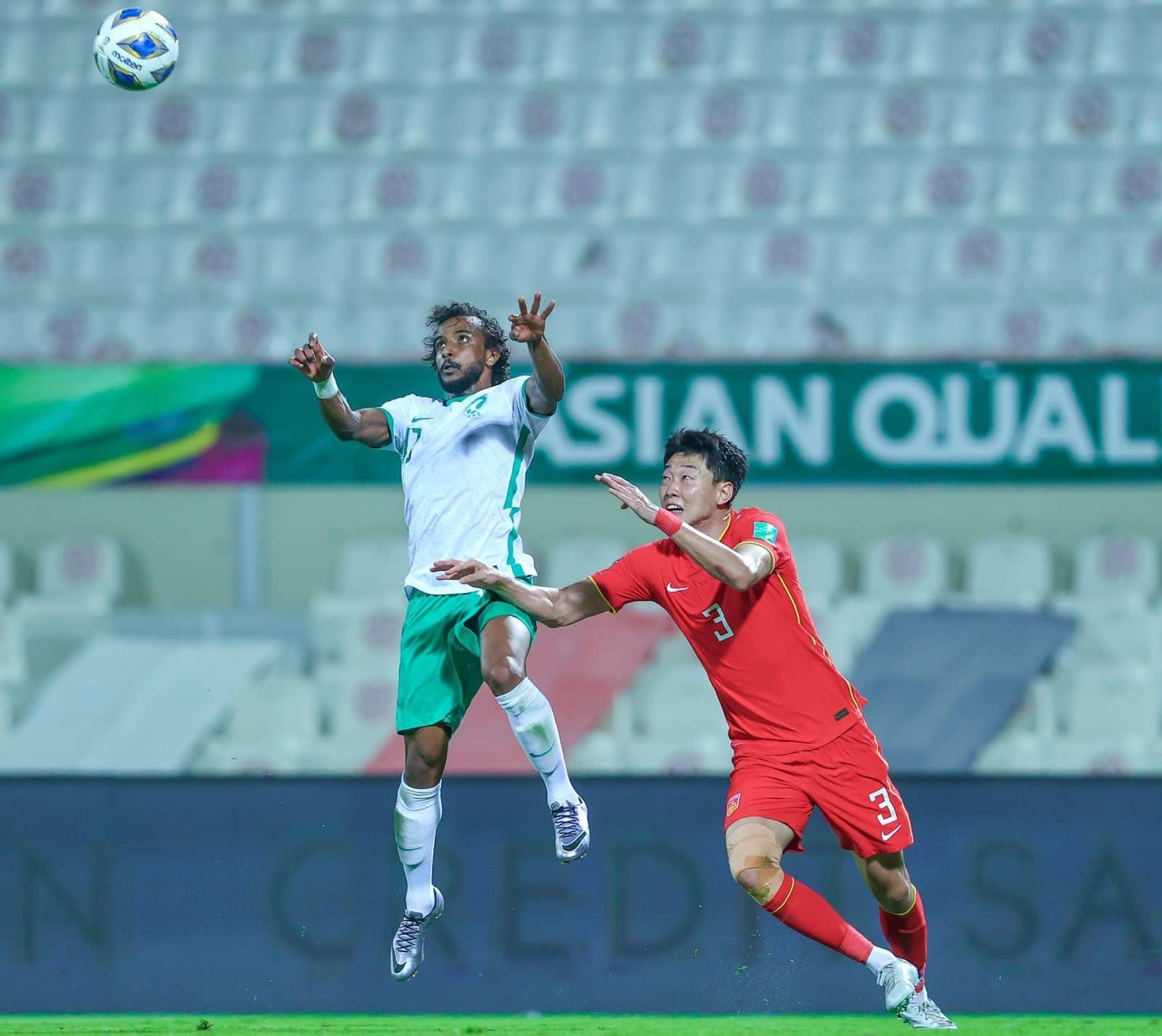 بالصور: السعودية تحتفل ببلوغ المونديال بالتعادل مع الصين