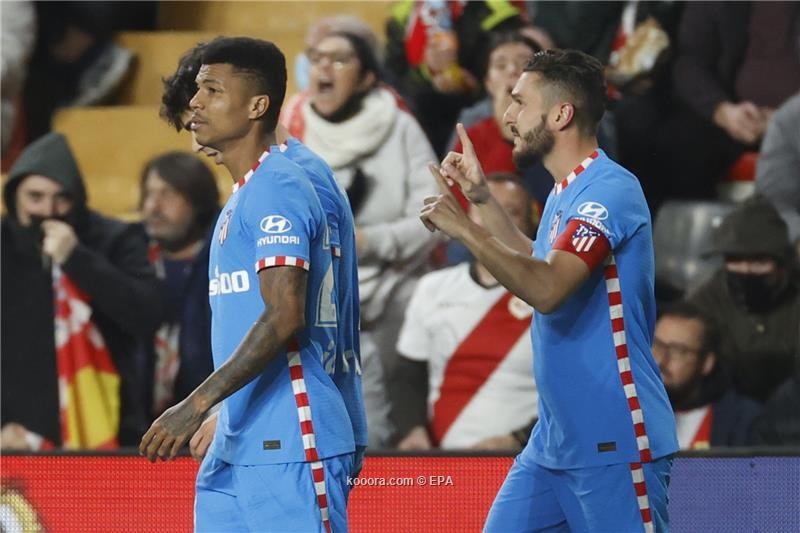 بالصور : أتلتيكو مدريد يواصل انتصاراته بفوز شاق على فاليكانو