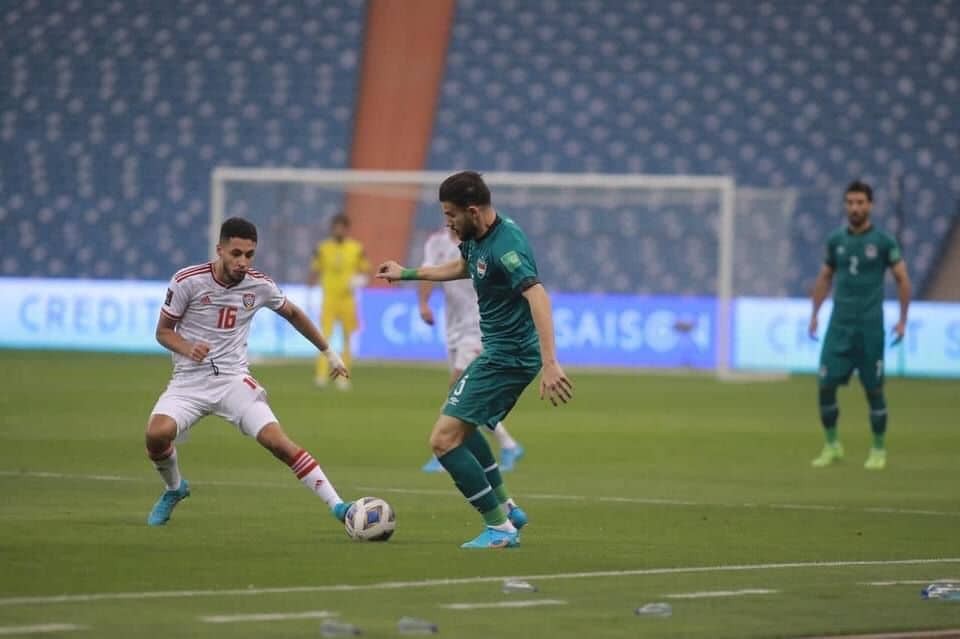 بالصور: العراق يتجاوز الإمارات ويستعيد حظوظه في نيل بطاقة الملحق