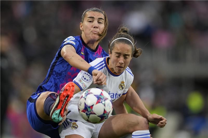 بالصور: خسارة ثقيلة لريال مدريد أمام برشلونة في كلاسيكو السيدات