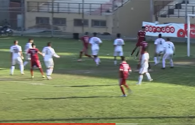 بالفيديو : بيت حانون الرياضي يتفوق على غزة الرياضي بهدفين دون مقابل