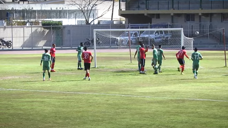 بالفيديو : شباب جباليا يفوز على الشاطىء بهدف دون رد