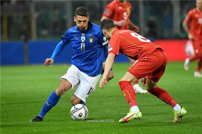 بالصور: إيطاليا خارج كأس العالم برصاصة مقدونيا