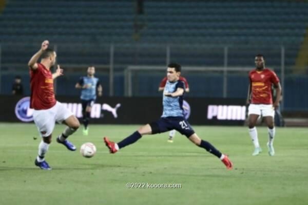 بالصور: سيراميكا يفسد افتتاح عهد تاكيس مع بيراميدز