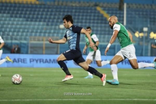 بالصور : بيراميدز يخطف فوزا صعبا من المحلة بهدف إبراهيم عادل