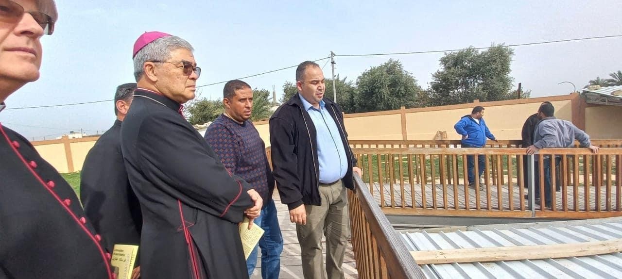 شاهد.. سياحة غزة تستقبل ممثل الفاتيكان لفلسطين بدير القديس هيلاريون