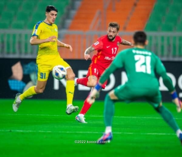 بالصور.. شباب الأهلي يسحق الغرافة "8-2"