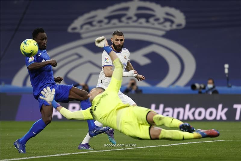 بالصور.. قطار ريال مدريد يدهس خيتافي بثنائية كاسيميرو وفاسكيز