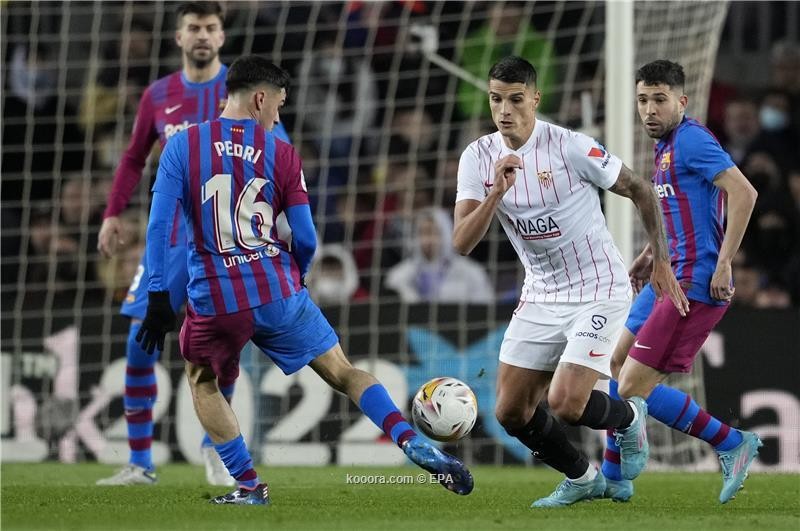 بالصور.. قذيفة بيدري تقفز ببرشلونة لوصافة الليجا