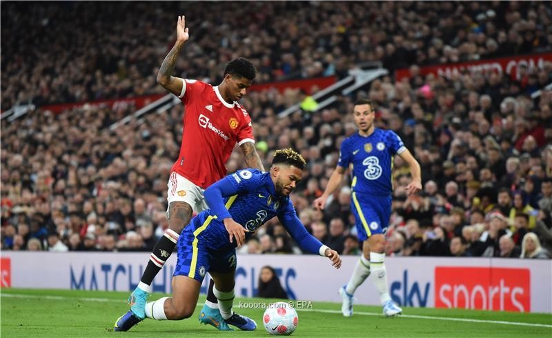 بالصور: تعادل مخيب يحكم موقعة مانشستر يونايتد وتشيلسي