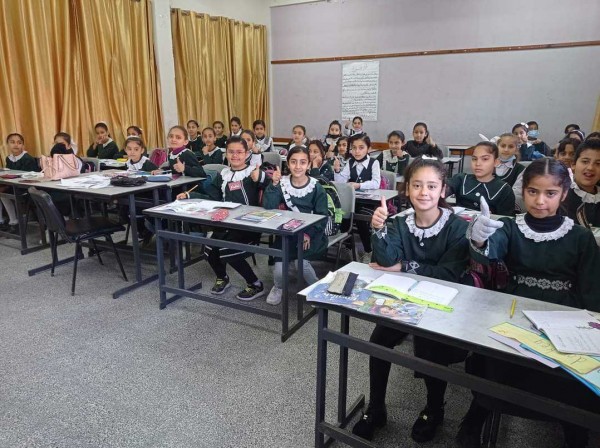 استئناف الدراسة في مدارس قطاع غزة