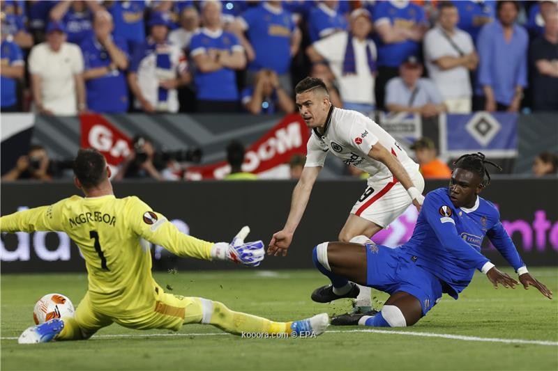 بالصور: فرانكفورت بطلا للدوري الأوروبي على حساب رينجرز